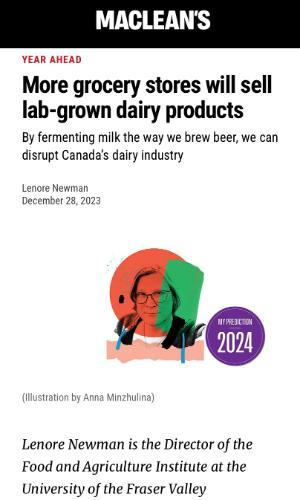 More grocery stores will sell lab grown dairy products