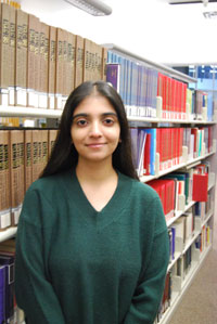 Kiara Dabreo, student researcher