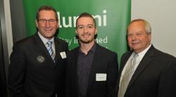 Evan Wiens receives UFV Alumni award
