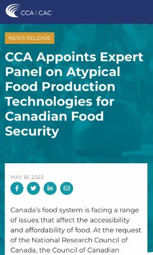 CCA News Release May 2023