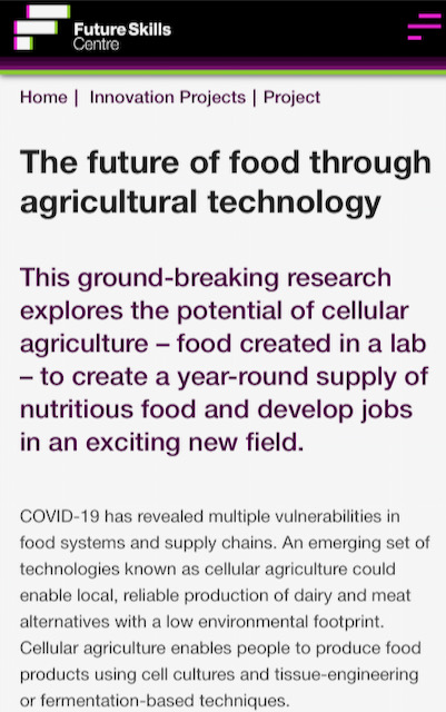 The Future of Food Through Agricultural Technology