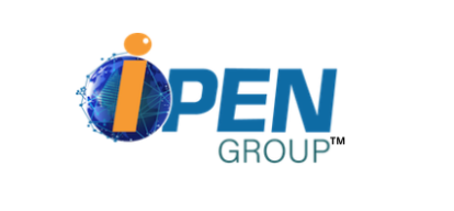 i-Open Group, logo, colour