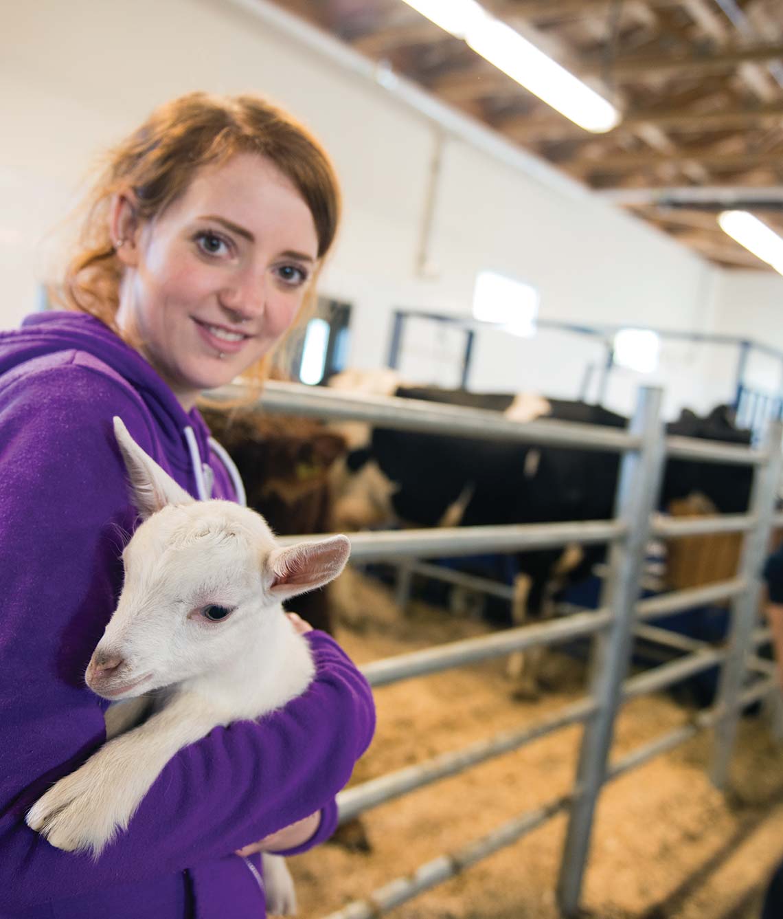 Build a career caring for farm animals